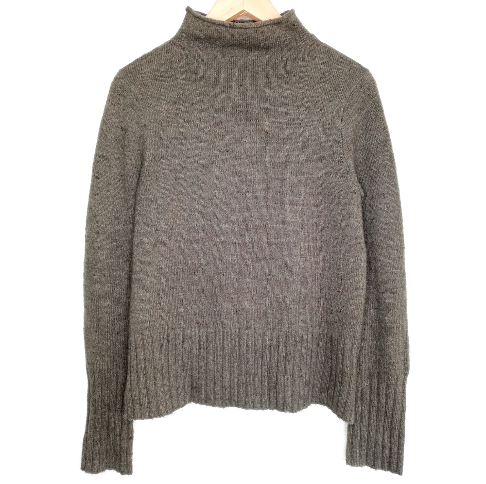 Madewell Gray Turtleneck Sweater